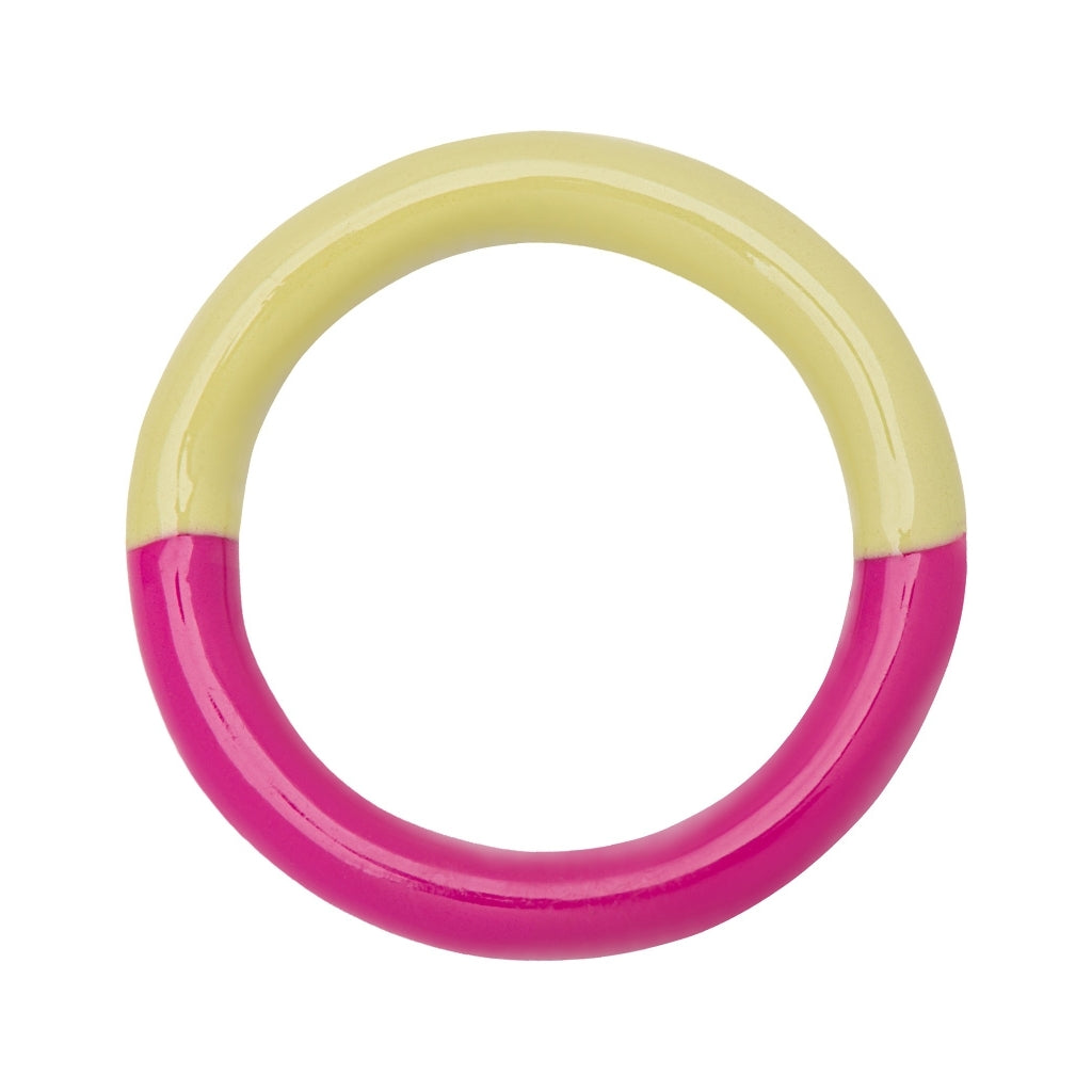 LULU Double Color Ring plum/light green